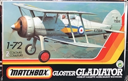 MATCHBOX 1/72 Gloster Gladiator