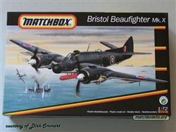 MATCHBOX 1/72 Bristol Beaufighter Mk.X