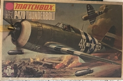 MATCHBOX 1/72 P-47D THUNDERBOLT RAZORBACK