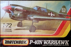 MATCHBOX 1/72 P-40N Warhawk/Kittyhawk
