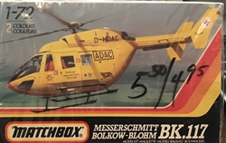 MATCHBOX 1/72 Messerschmitt-Bolkow-Blohm BK.117