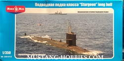 MikroMir 1/350 U.S. Nuclear-powered Submarine "Sturgeon", Long Hull