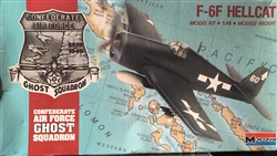 MONOGRAM 1/48 Hellcat F6F Confederate Air Force Ghost Squadron