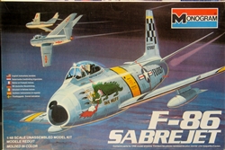 MONOGRAM 1/48 F-86 Sabre jet