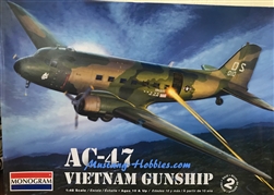 MONOGRAM 1/48 AC-47 VIETNAM GUNSHIP