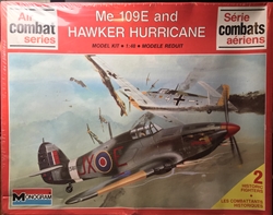 MONOGRAM 1/48 Me 109E and Hawker Hurricane sET # 4