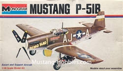 MONOGRAM 1/48 Mustang P-51B