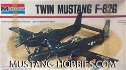 MONOGRAM 1/72 Twin Mustang F-82