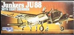 MPC 1/72 Junkers Ju 88 With Eight Crewmen