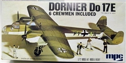 MPC 1/72 Dornier Do 17E 6 Crewmen included