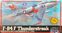 MPC 1/72 F-84F Thunderstreak Primary NATO & US Fighter from the '50's