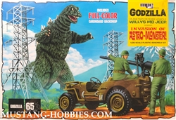 MPC 1/25 Godzilla Planetary Defense Vehicle Willys MB Jeep