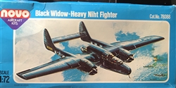 NOVO 1/72 Black Widow-Heavy Night Fighter Northrop P-61