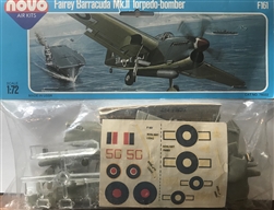 NOVO 1/72 FAIRLY BARRACUDA Mk.II TORPEDO -BOMBER