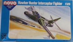 NOVO 1/72 Hawker Hunter Interceptor Fighter