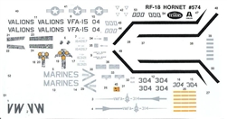 1/48 RF18 Hornet