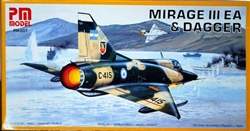 PM MODELS 1/72 Mirage IIIEA & Dagger