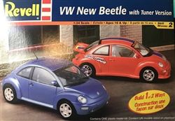 REVELL 1/24 VW New Beetle with Tuner Version