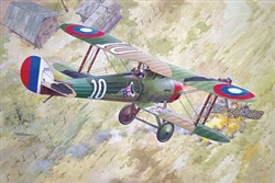 RODEN  1/32  Nieuport 28c1 WWI French BiPlane Fighter