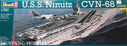 REVELL GERMANY 1/720 U.S.S. Nimitz CVN-68 (early)