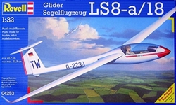 REVELL GERMANY 1/32 Glider Segelfugzeug LS8-a/18