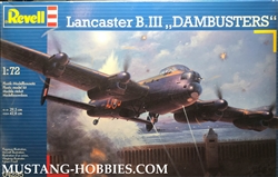 REVELL GERMANY 1/72 Avro Lancaster B.III "Dambusters"