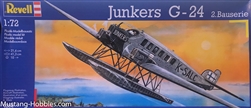 REVELL GERMANY 1/72 Junkers G-24 2. Bauserie