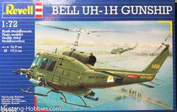 REVELL GERMANY 1/72 Bell UH-1H Gunship