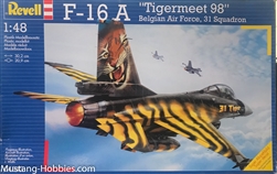 REVELL GERMANY 1/48 Belgian Air Force, 31 Squadron F-16A "Tigermeet 98"