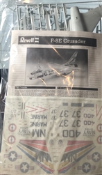 REVELL GERMANY 1/48 Vought F-8E Crusader Bag Kit