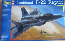 REVELL GERMANY 1/72 Lockheed F-22 Raptor