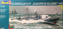 REVELL GERMANY 1/144 Schnellboot Albatros-Klasse 143