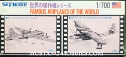 SKYWAVE 1/700 FAMOUS AIRCRAFT OF THE WORLD B-17  & PBY CATALINA