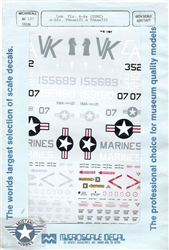 SUPERSCALE INT 1/48 LOW VIS A-6S USMC, A-6E VMAAW 121 & VMAAW 332