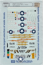 SUPERSCALE INT. 1/72 CARRIER WING 6 F-8E VF-33, AD-6 VA-65 USS INTREPID