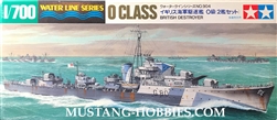 Tamiya 1/700 O Class British Destroyer Waterline