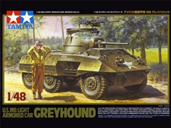 Tamiya 1/48 U.S. M8 Light Armored Car Greyhound