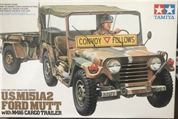 Tamiya 1/35 U.S. M151A2 Ford MUTT with M416 Cargo Trailer
