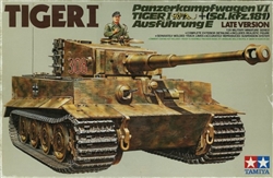 TAMIYA 1/35 Panzerkampfwagen VI Tiger I (Sd.kfz.181) Ausf. E Late Version
