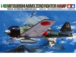 TAMIYA 1/48 Mitsubishi A6M3 Zero Fighter (Hamp)
