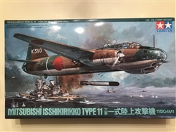 TAMIYA 1/48 Isshiki Rikko Type 11 Betty Aircraft