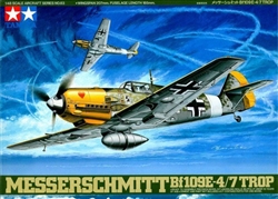 TAMIYA 1/48 Messerschmitt Bf 109E-4/7 Trop