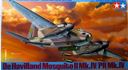 TAMIYA 1/48 De HAVILLAND MOSQUITO B Mk.IV/PR Mk.IV