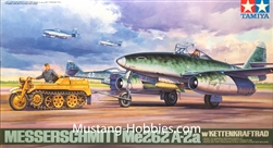 TAMIYA 1/48 Messerschmitt Me262 A-2a w/Kettenkraftrad