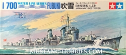 Tamiya 1/700 Japan Navy Destroyer Fubuki