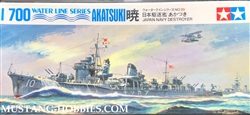 Tamiya 1/700 Japan Navy Destroyer Akatsuki æš