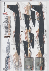 TWOBOBS 1/48 F-15E STRIKE EAGLES MOUNTAIN HOME AVENGERS 391ST FIGHTER SQUADRON BOLD TIGERS