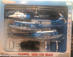 TESTORS 1/48 NYPD Bell UH-1D HELICOPTER (METAL BODY)