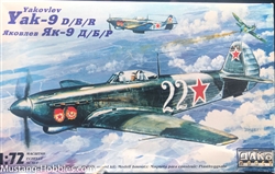 TOKO 1/72 Yakovlev Yak-9 D/B/R