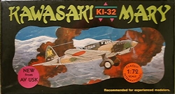 Aviation USK 1/72 Kawasaki Ki-32 Mary